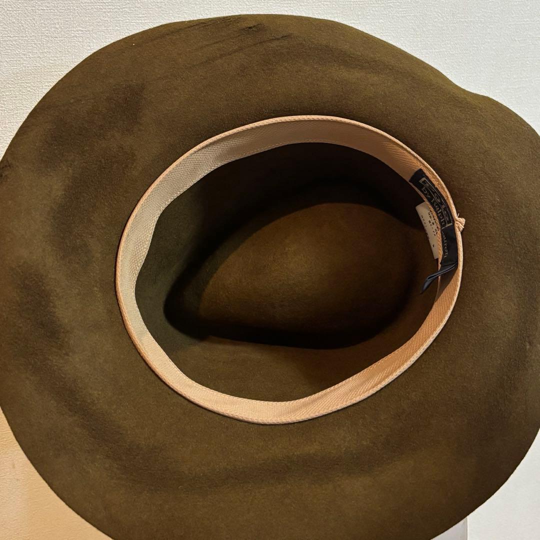 ポロ　ラルフローレン　中折れ帽　アメリカ製　58cm