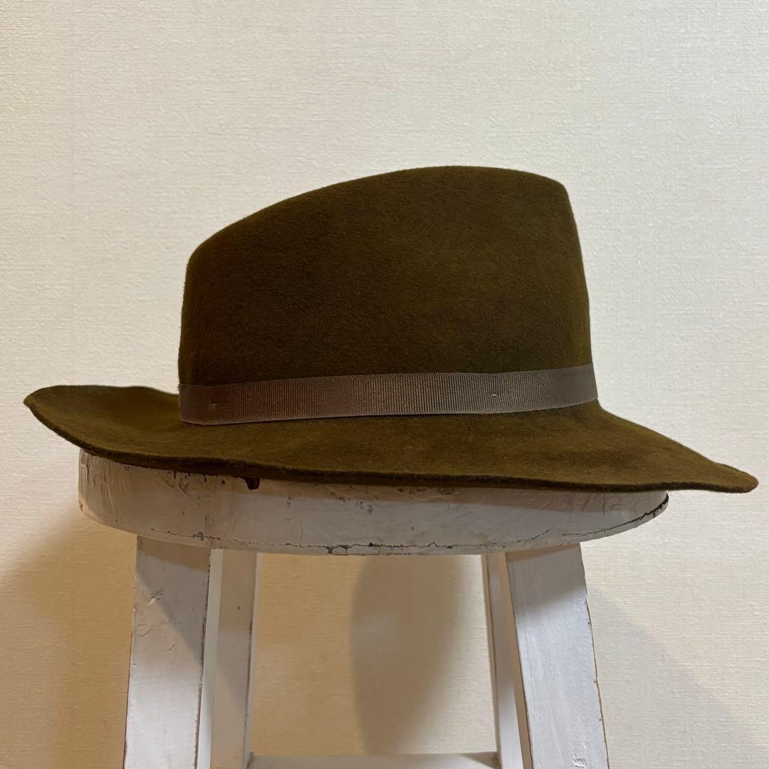 ポロ　ラルフローレン　中折れ帽　アメリカ製　58cm