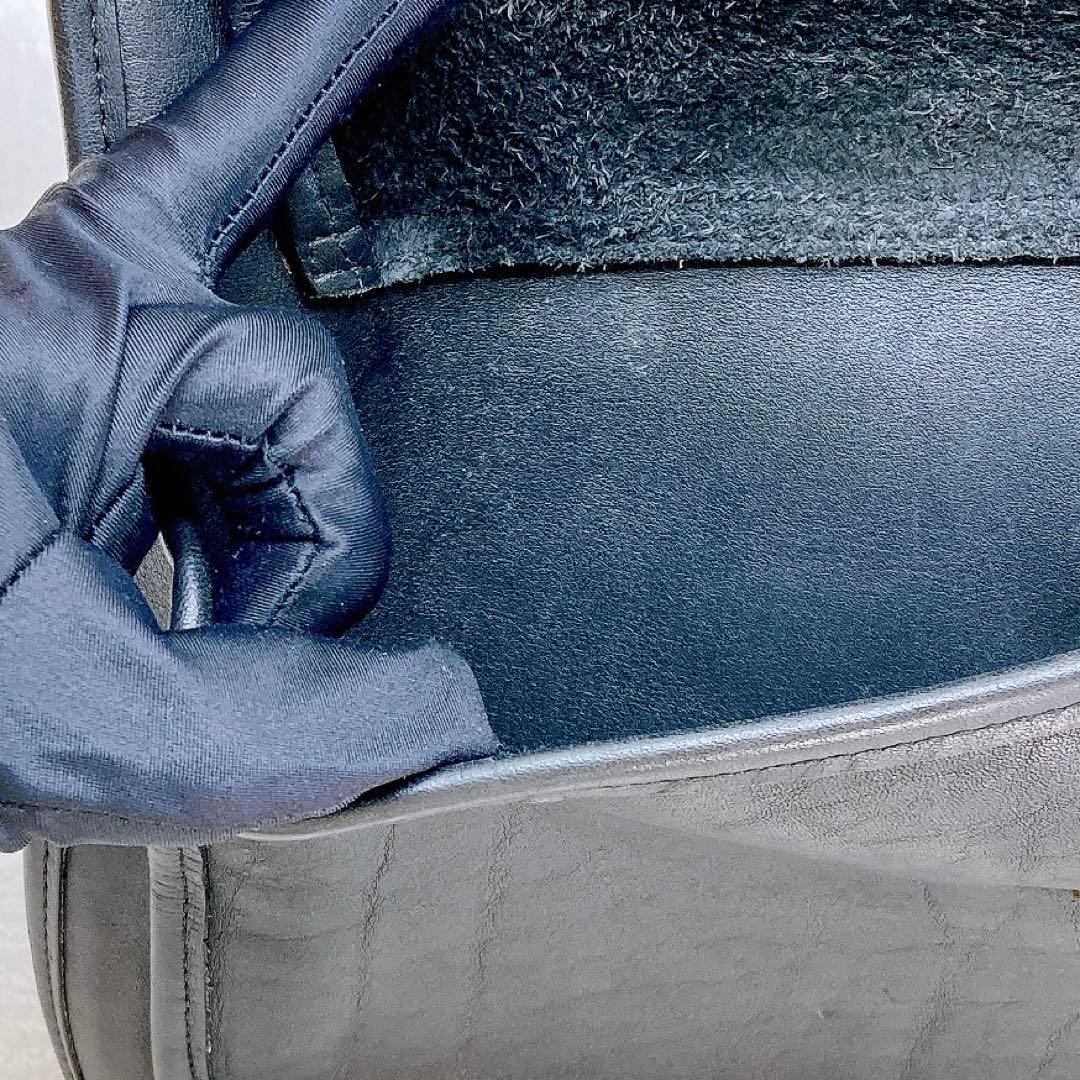 ✨美品✨COACH コーチ ターンロック エルゴ トートバッグ ブラック レザー