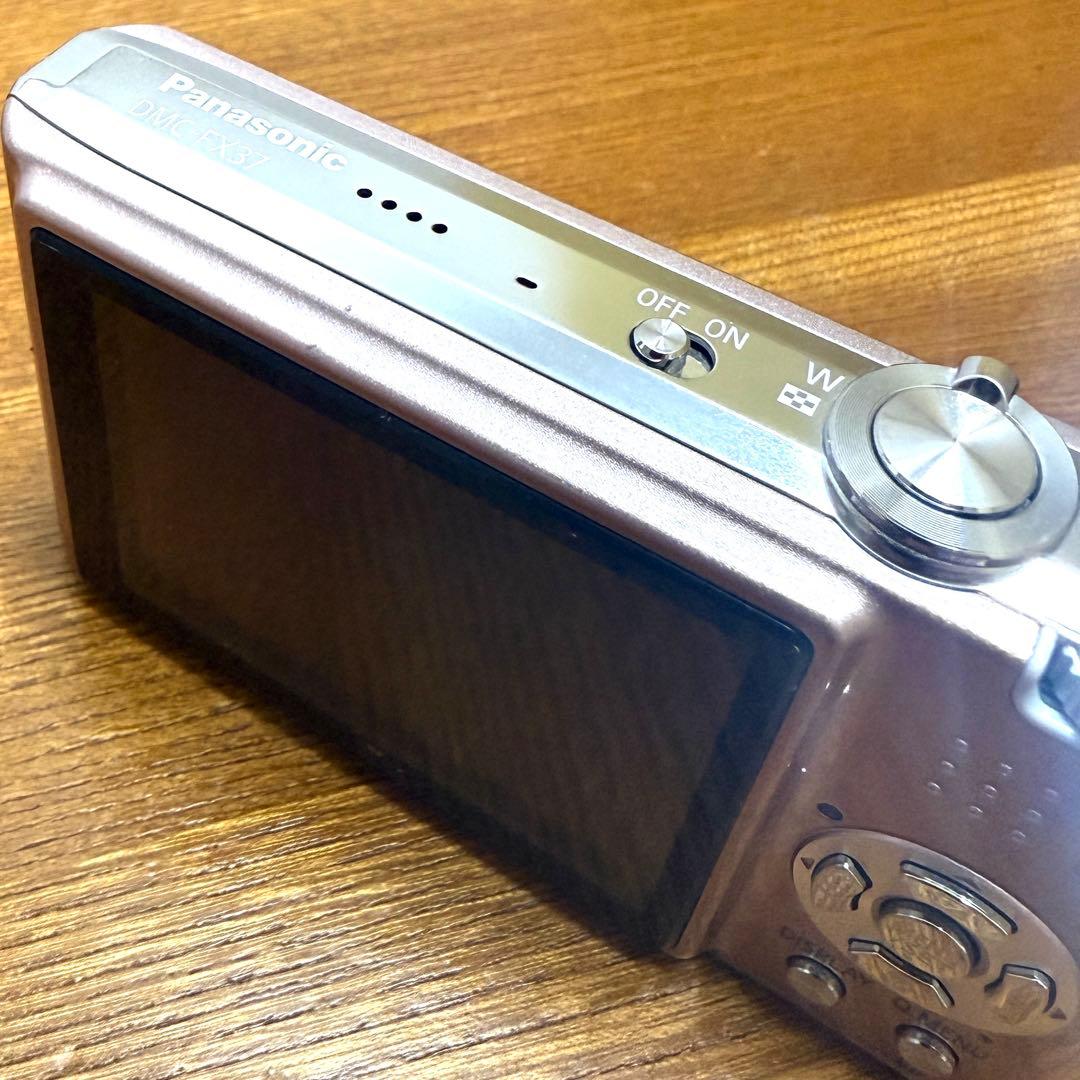 Panasonic LUMIX DMC-FX37 コンデジ ピンク 充電器付