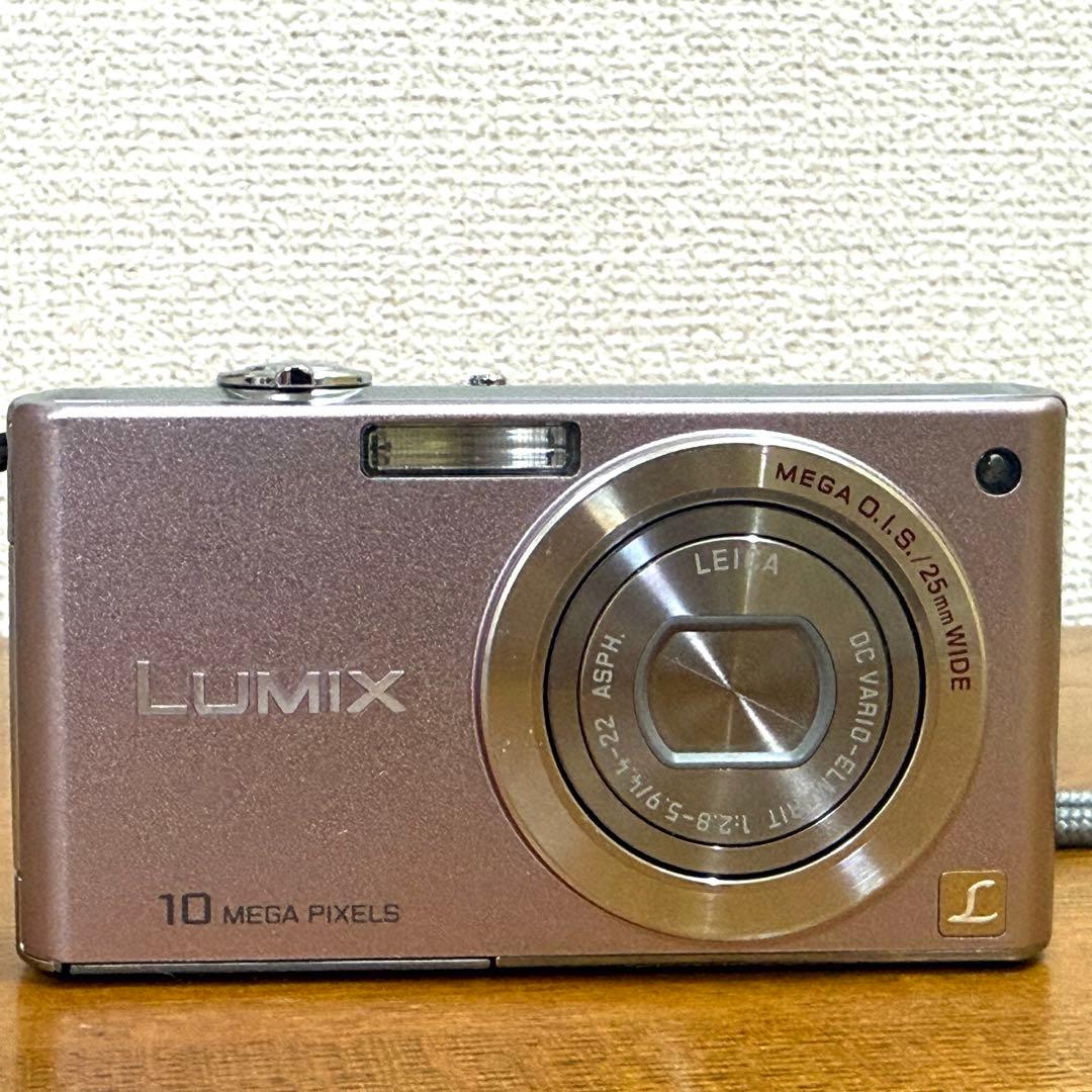Panasonic LUMIX DMC-FX37 コンデジ ピンク 充電器付