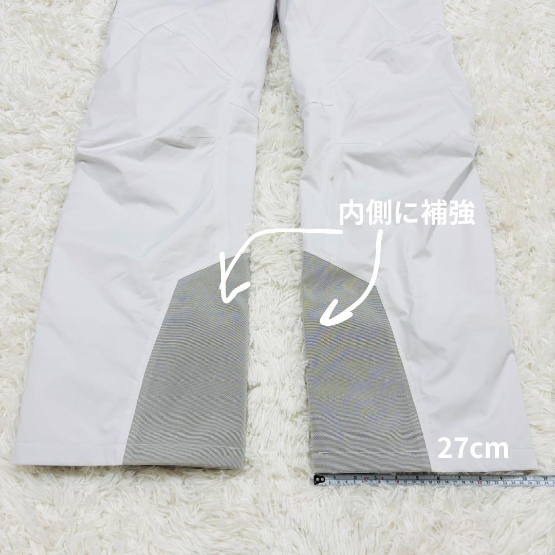 ◆503　良品　モンベル　ドライテックインシュレーテッド　ライトパンツ　白　Ｍ