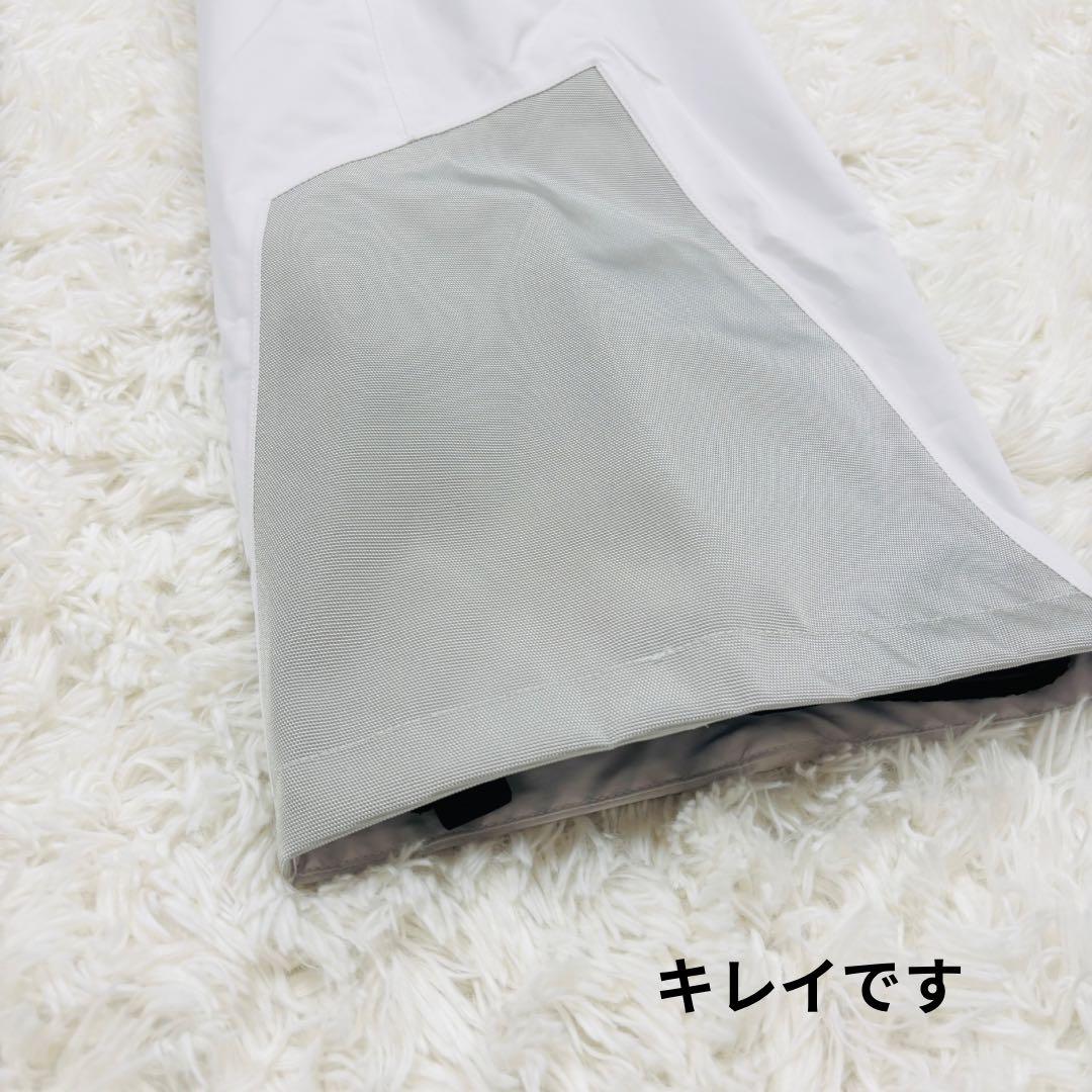 ◆503　良品　モンベル　ドライテックインシュレーテッド　ライトパンツ　白　Ｍ