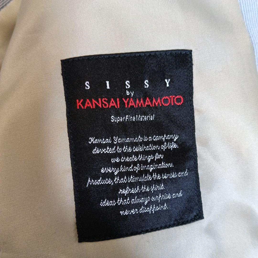 山本寛斎　テーラードジャケット　麻　リネン　大きいサイズ