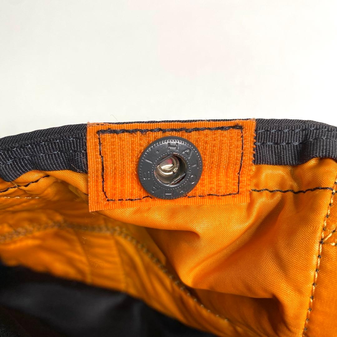 美品✨Porter タンカー ミニボストン バック 黒 ナイロン ドラムバック