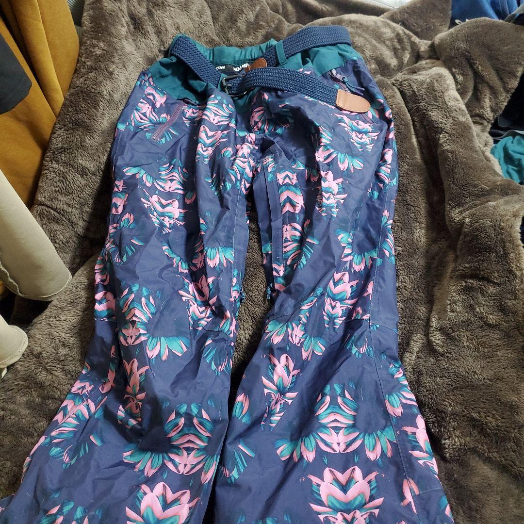 BURTON 花柄ロングジャケット&パンツ　GORE-TEX　大きいサイズ