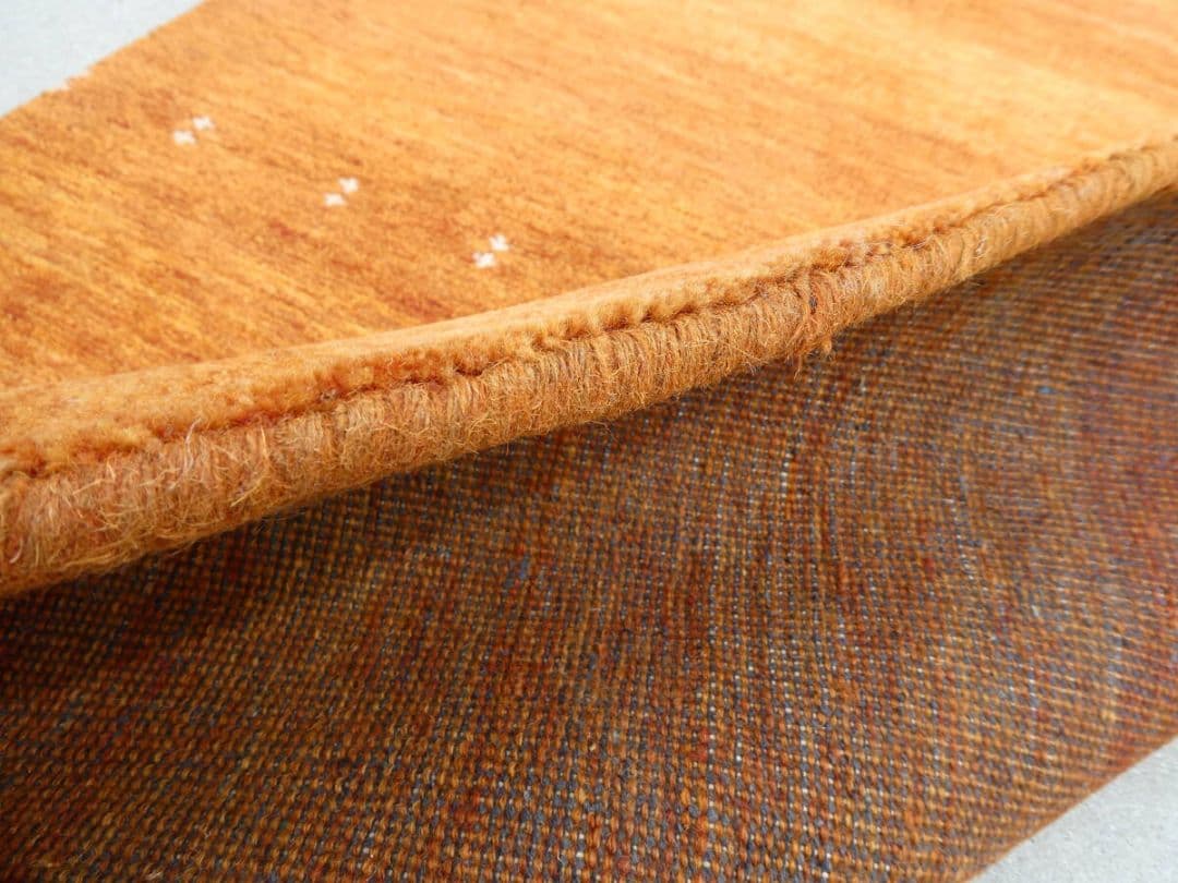 色移りあり　153×102cm　ギャッベ　ペルシャ絨毯　手織り