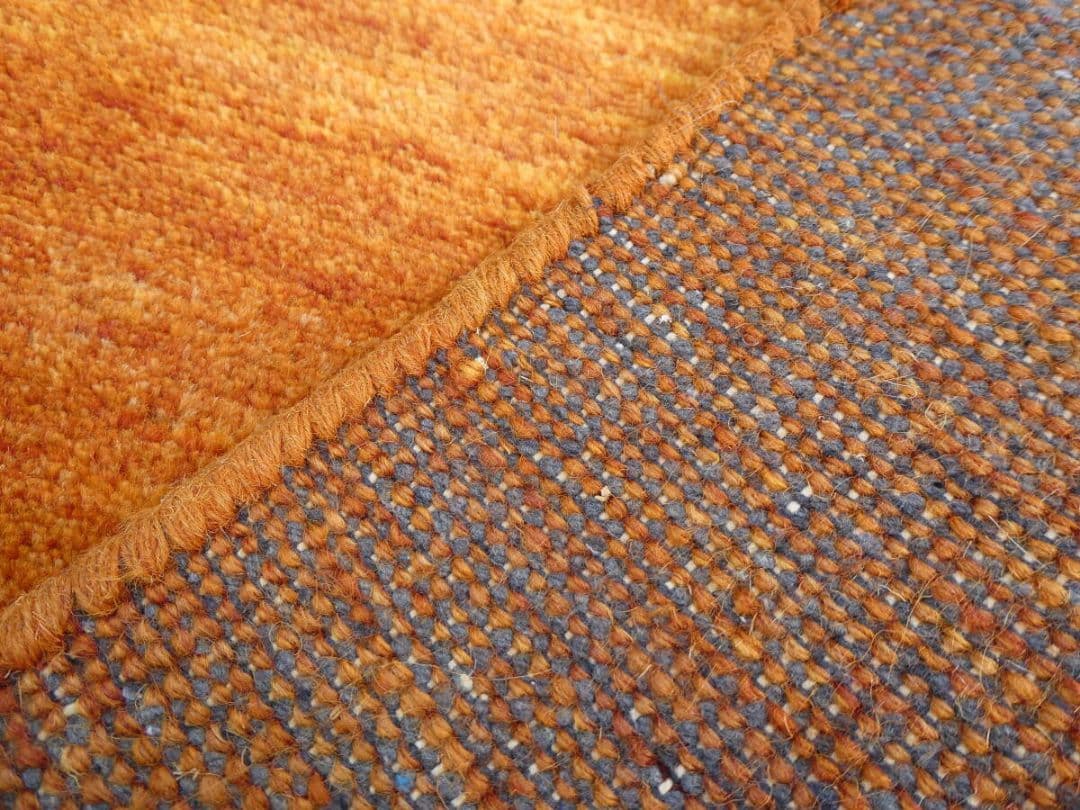 色移りあり　153×102cm　ギャッベ　ペルシャ絨毯　手織り