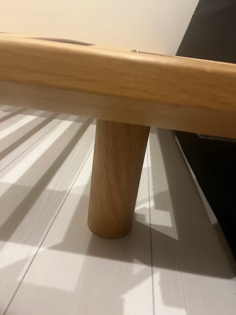 a*a様 木製ワイドダブルスラットベッド