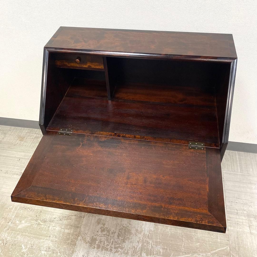 松本民芸家具 ライティングビューロー チェスト デスク 机 民藝 民芸家具 2