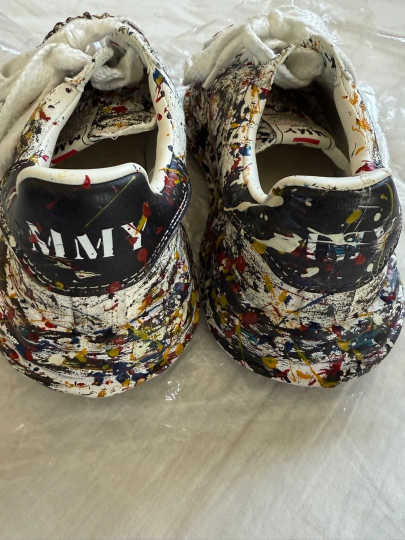 値下ok size42 BLAKEY MMY スプラッターペイント スニーカー