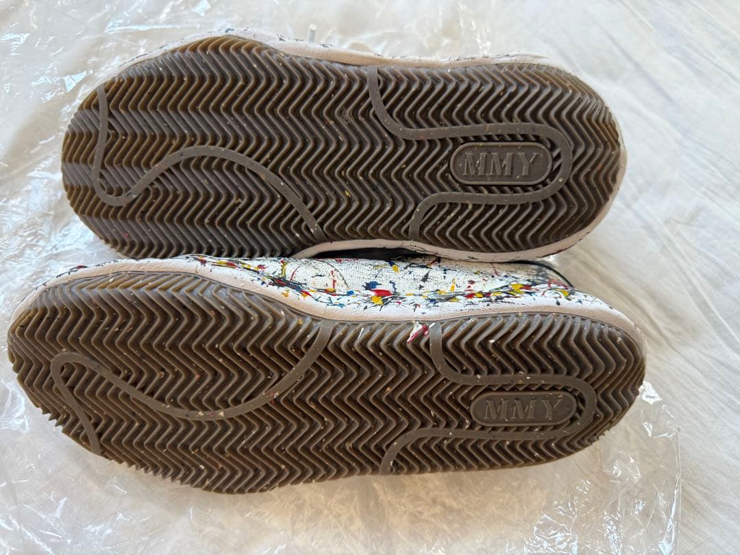 値下ok size42 BLAKEY MMY スプラッターペイント スニーカー