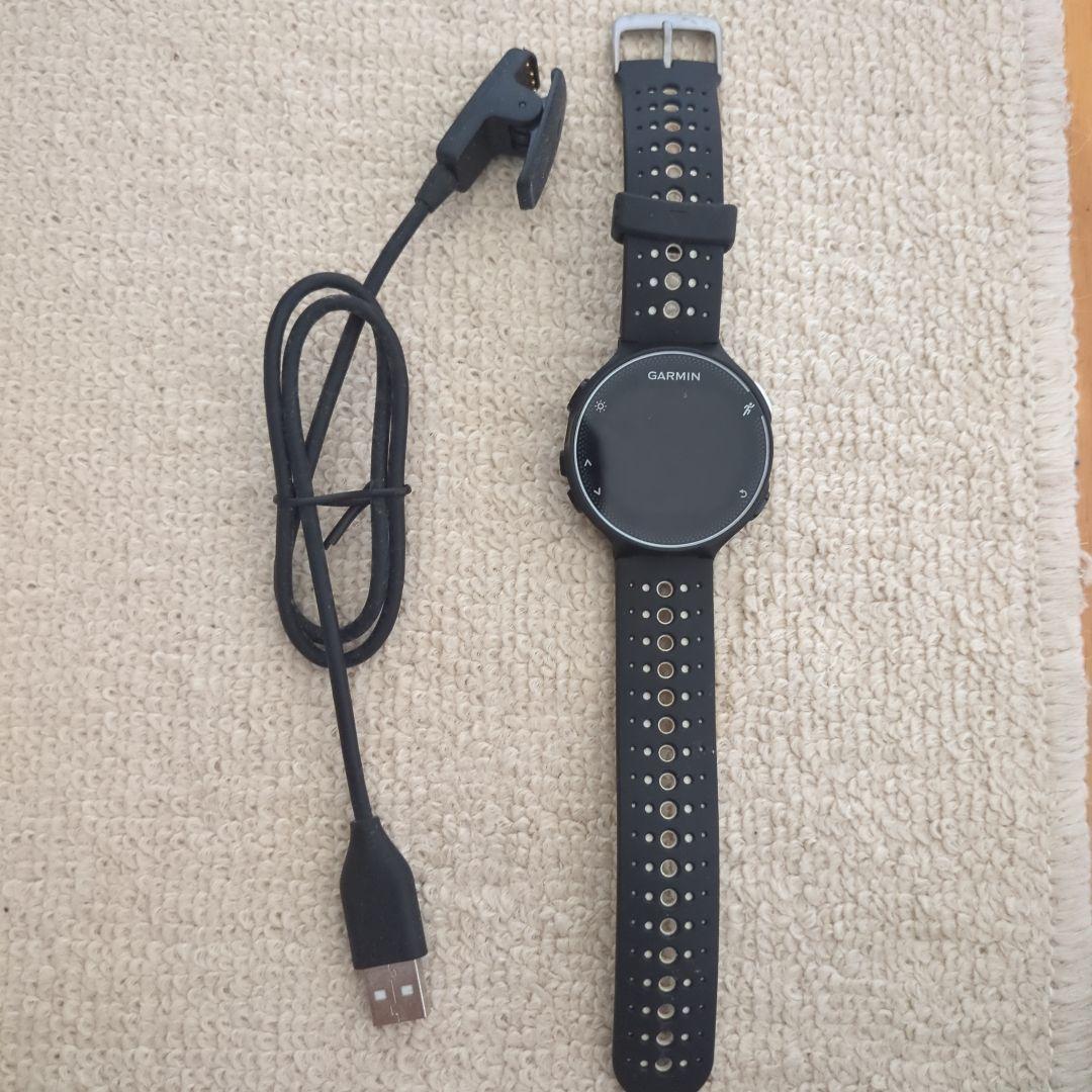 GARMIN ブラック 充電ケーブル付き foreathlete 230J