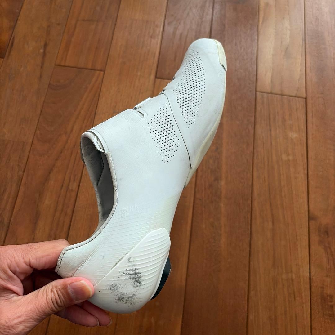 SHIMANO S-PHYRE ホワイトシューズ　SH-RC903 中古