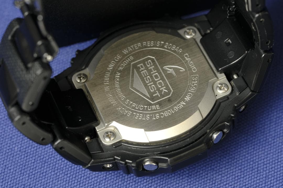 【良品】G-SHOCK GW-M5610BC／黒／電波ソーラー(148)
