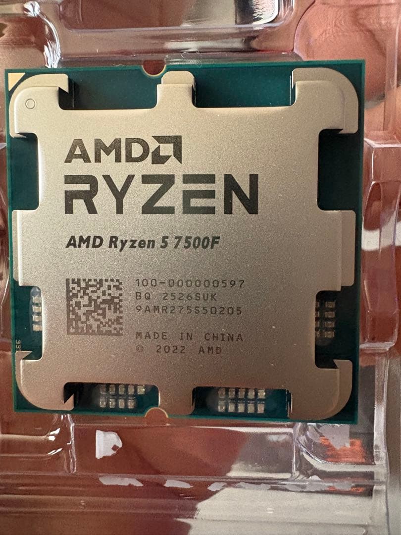 RYZEN5 7500F MSI PRO B650-S WIFIメモリセット