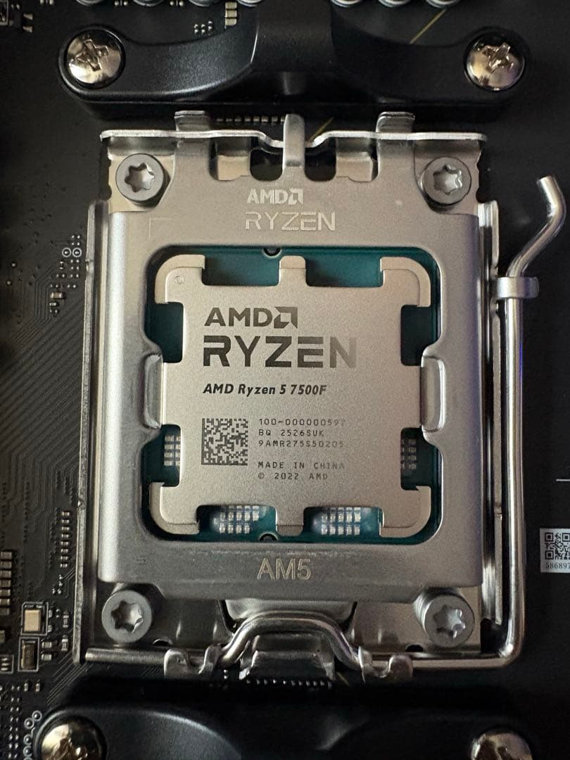 RYZEN5 7500F MSI PRO B650-S WIFIメモリセット