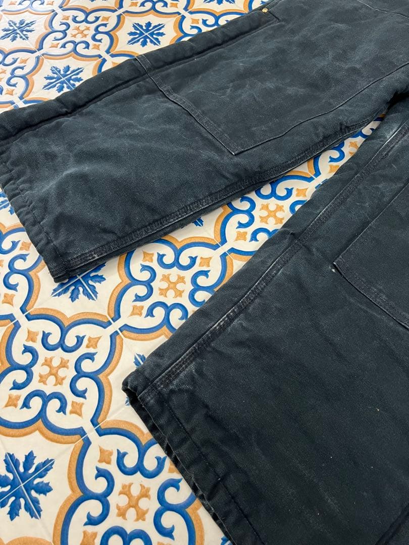 USA製 輸入古着 Carhartt ブラックオーバーオール