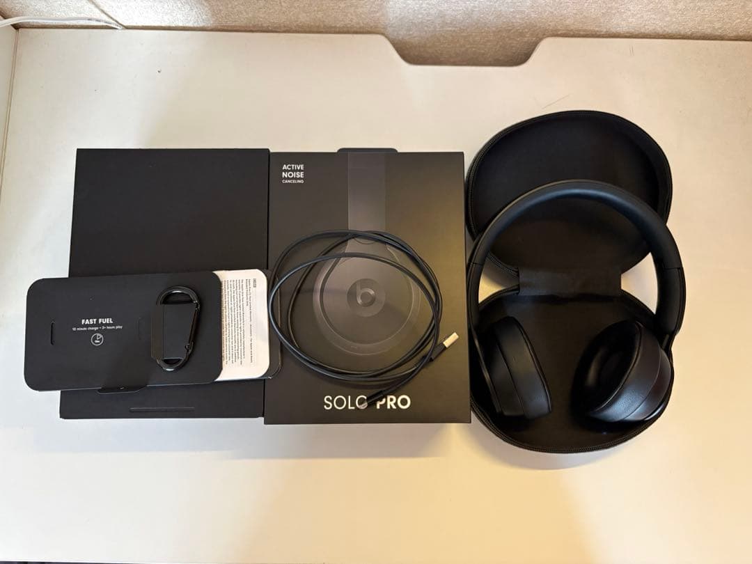 beats SOLO PRO ワイヤレスヘッドホン ブラック