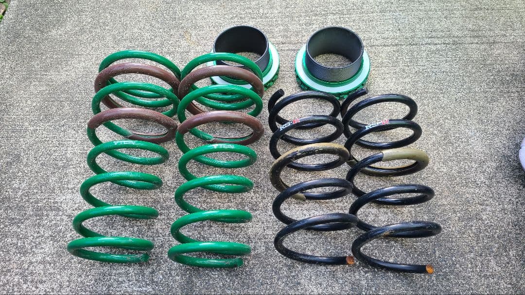 LA300　ミライース　ダウンサス&車高調