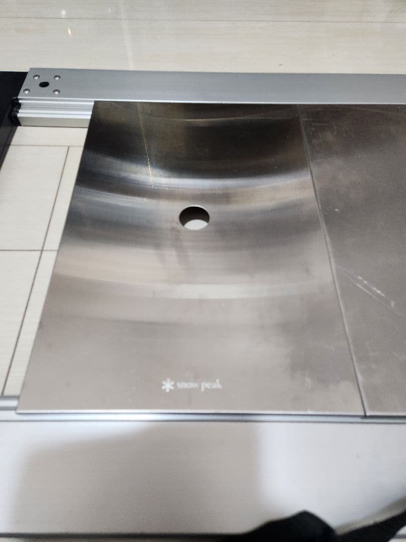  peak アイアングリルテーブル 収納バッグ付き