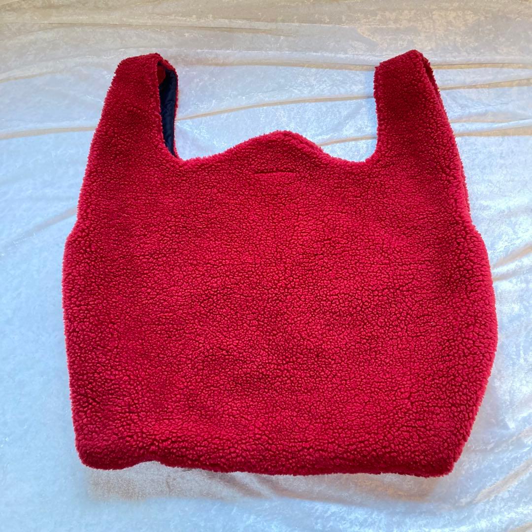 MM6 エムエムシックス　ボア　バッグ　レッド　トート