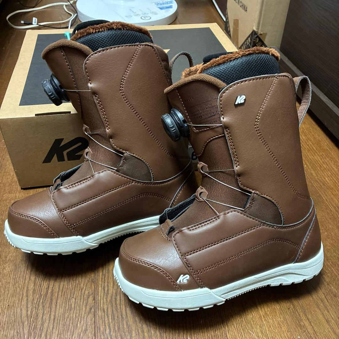 K2 スノーボード　ブーツ　ブラウン　23cn