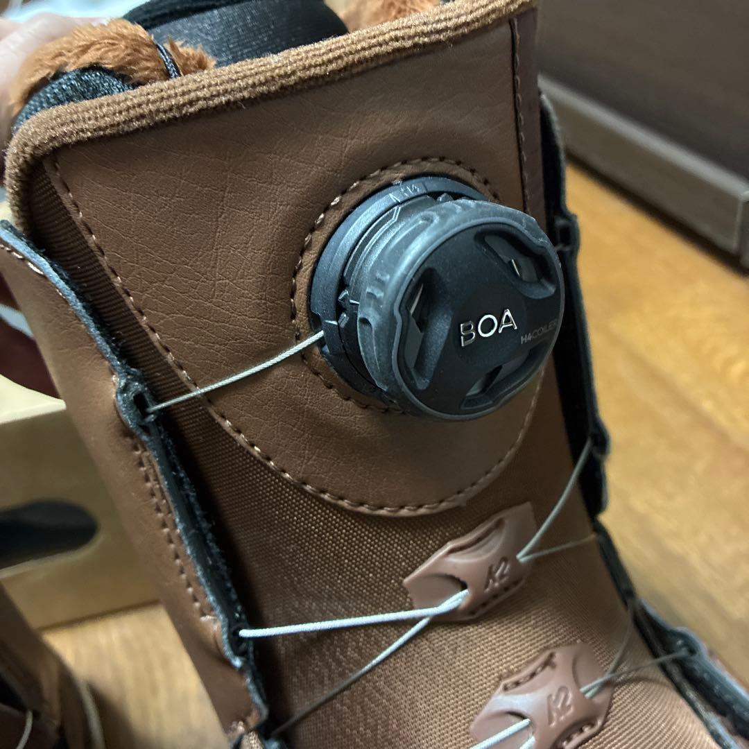 K2 スノーボード　ブーツ　ブラウン　23cn