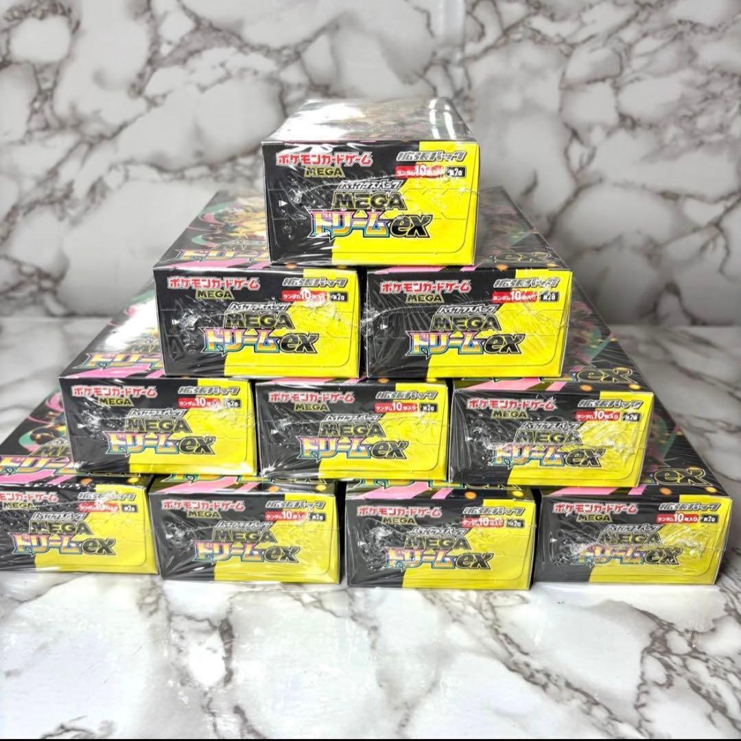 10box シュリンク付 MEGAドリームex 一次流通品 ポケモン　値引き不可