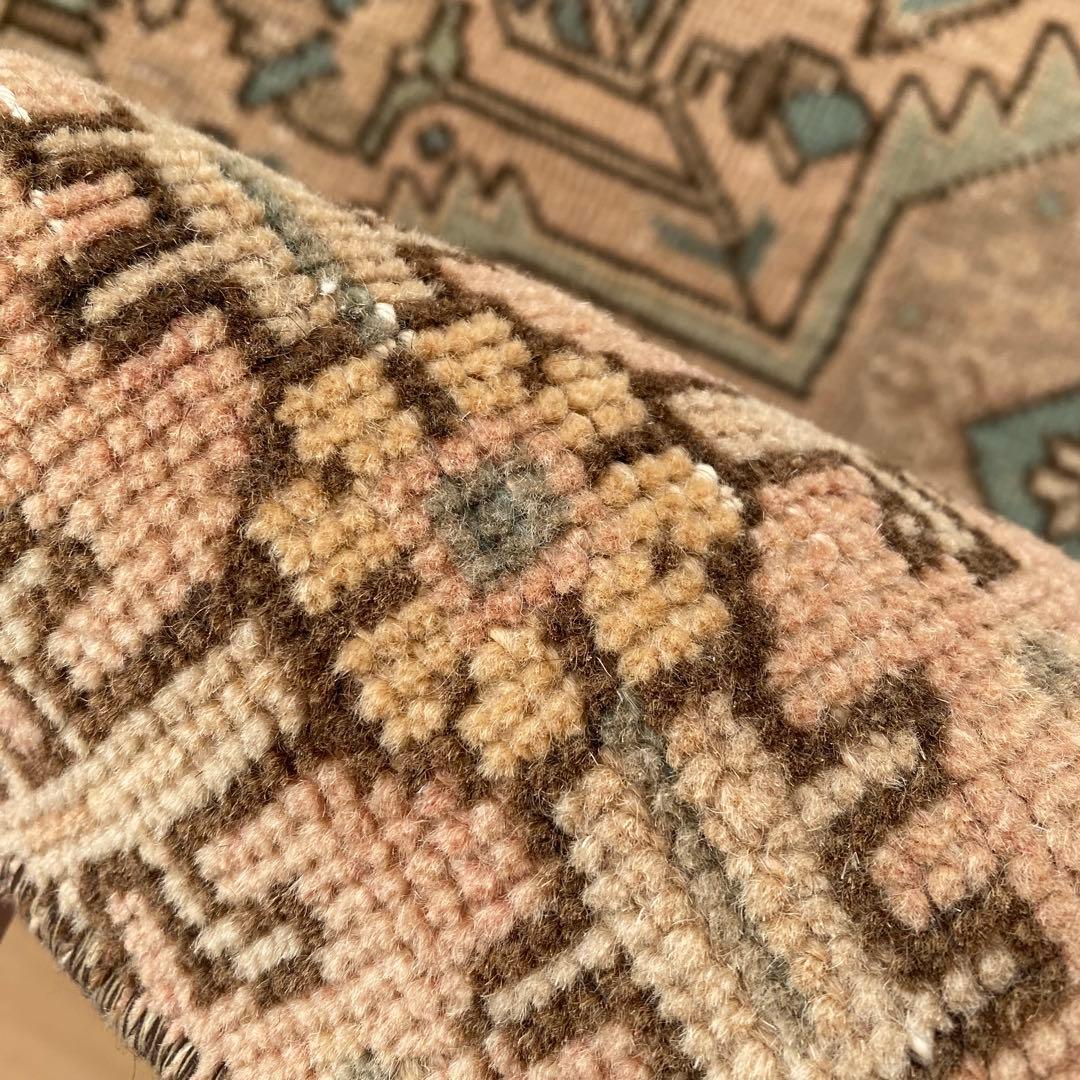 トルコ ヴィンテージラグ ラウンド サークル ターキッシュラグ