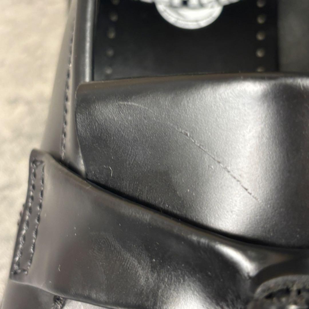 【美品】UK8（27cm）ドクターマーチン タッセルローファー エイドリアン厚底