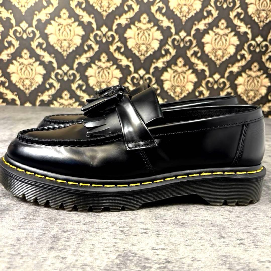 【美品】UK8（27cm）ドクターマーチン タッセルローファー エイドリアン厚底