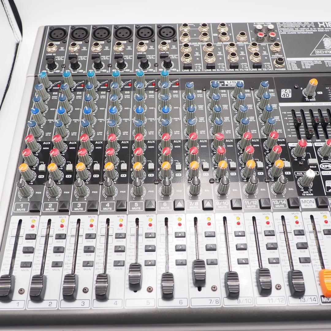 BEHRINGER XENYX X1832USB アナログミキサー 音出し確認済