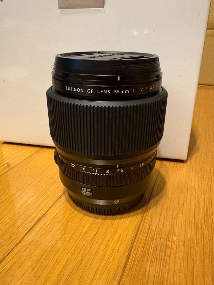 【付属品完備】Fujinon GF55mmF1.7 R WR 単焦点レンズ