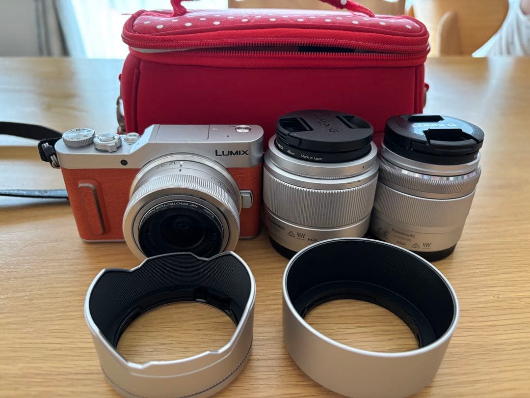 LUMIX ミラーレス一眼カメラ 3本レンズ付き