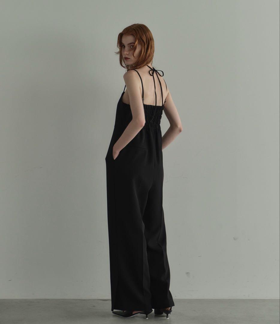 オールインワン×デコラティブチュールトップス　アンドレスド　セットアップ