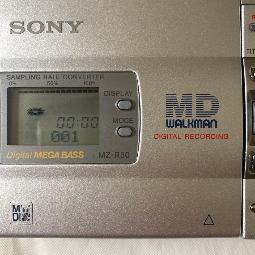 SONY ソニー MDレコーダー ウォークマン MZ-R50