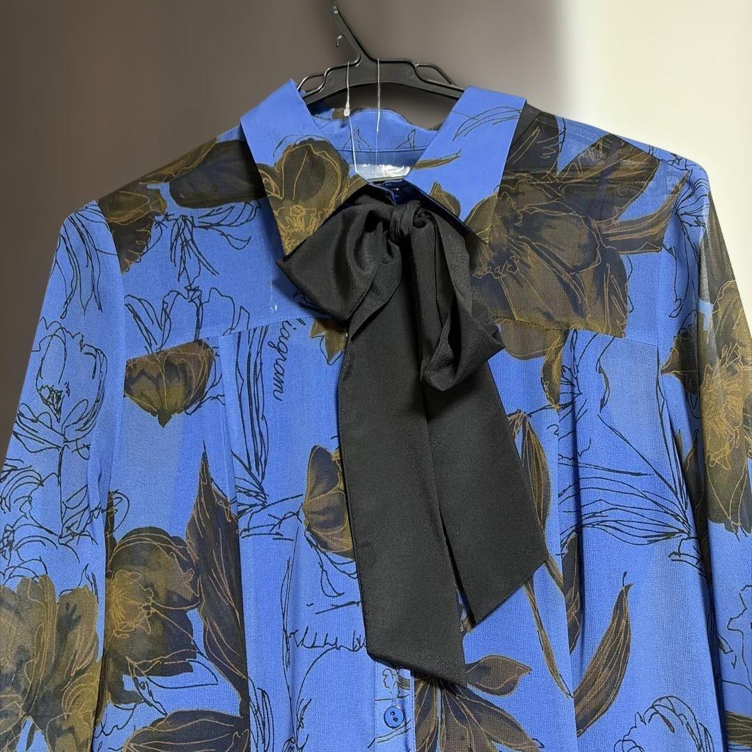 ダイアグラム　ブラウスワンピース　38