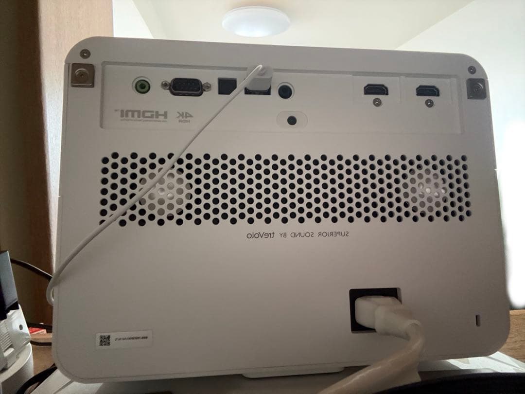 BenQ X3000i 4K LED ゲーミングPJ｜使用315h｜天吊付