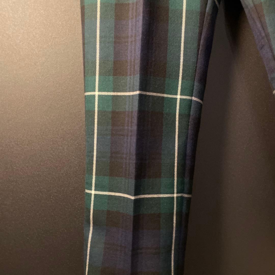 アナトミカ　ブラックウォッチ　チェック　スラックス ベルナールザンス