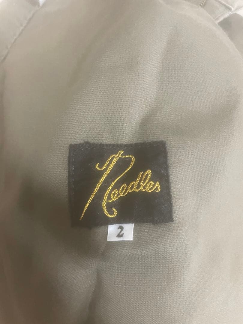 needles ヒザデル パンツ カーキ サイズ2 ニードルス H.D トラック