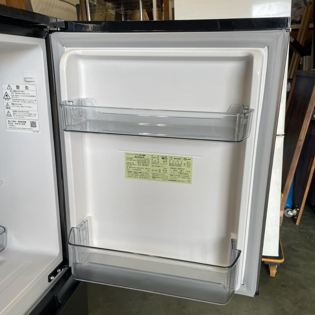 シャープ 冷凍冷蔵庫 SJ-D15J-H 2023年 152L Y1126