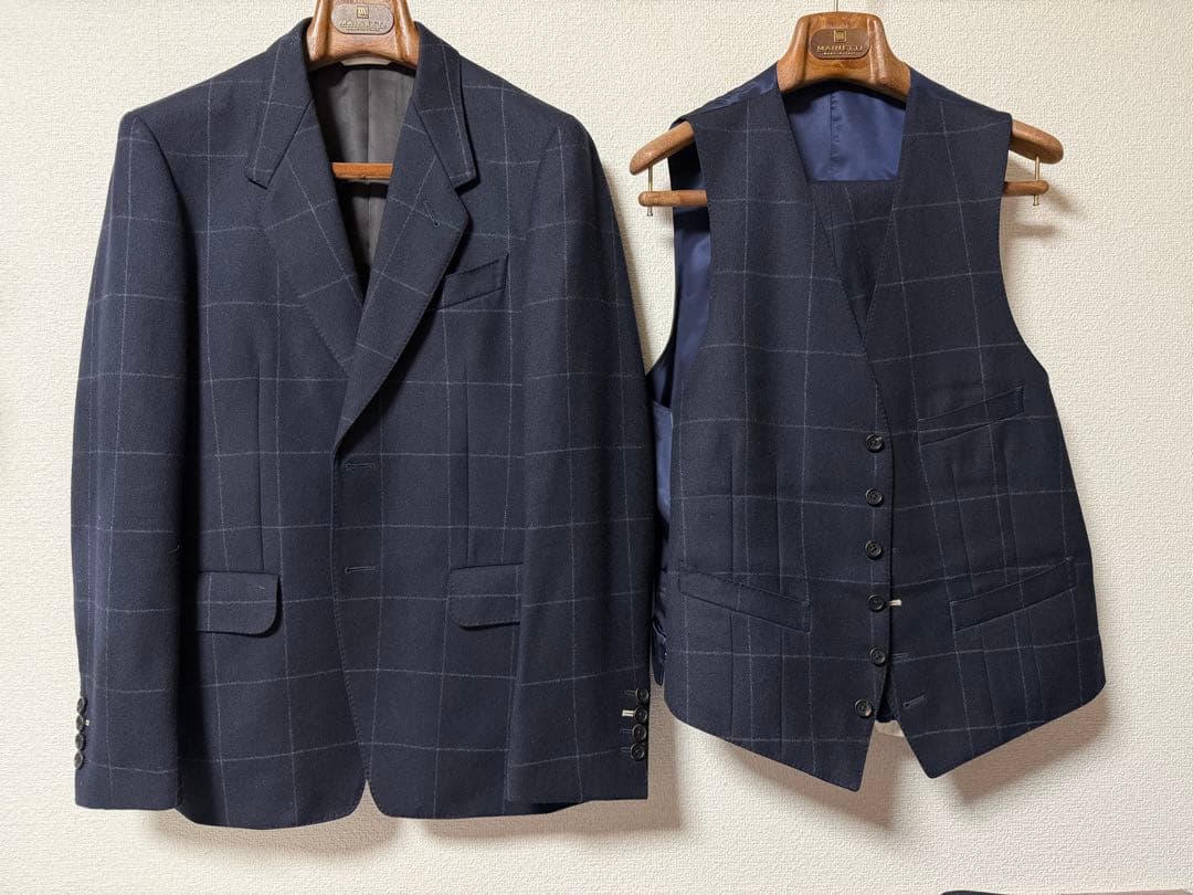 【定価18万】Paul Smith 3ピース スーツ セットアップ チェック