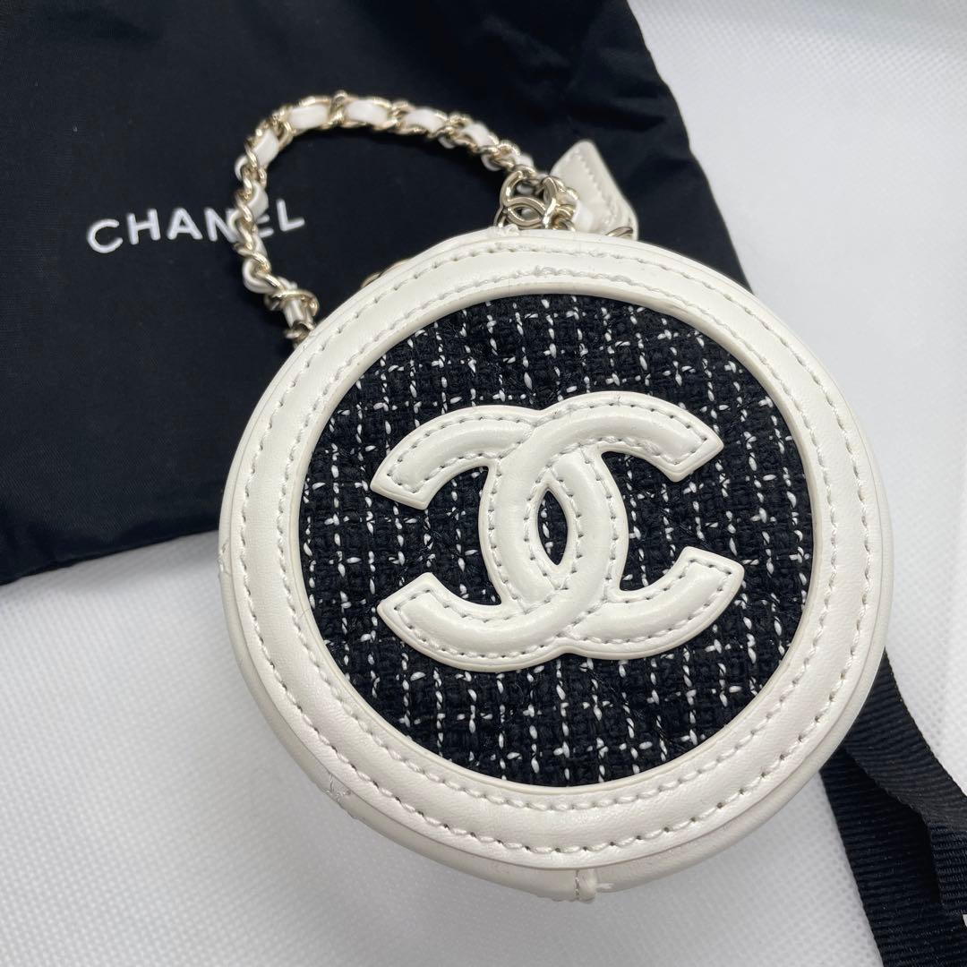 シャネル ノベルティ VIP限定　ツイード 小銭入れ ミニポーチ