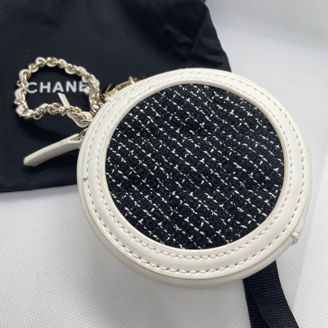 シャネル ノベルティ VIP限定　ツイード 小銭入れ ミニポーチ