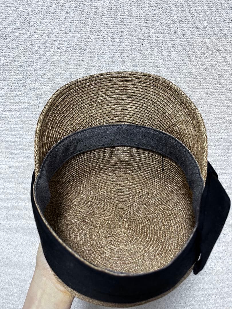 【ca4la】リボン付きキャスケット