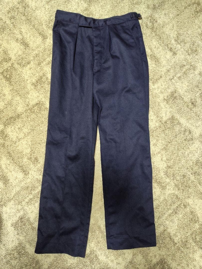 ヴィンテージ　イギリス海軍　Working Dress Trousers　綿