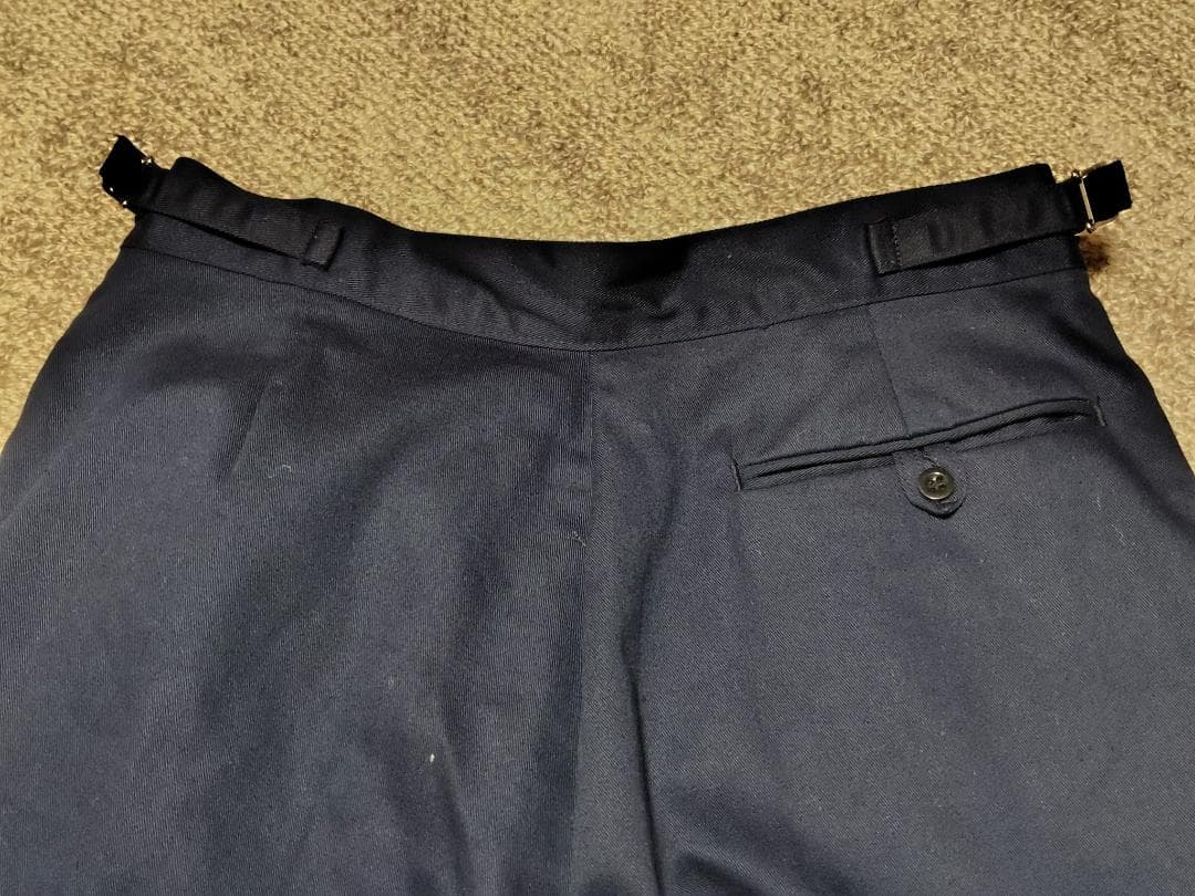 ヴィンテージ　イギリス海軍　Working Dress Trousers　綿