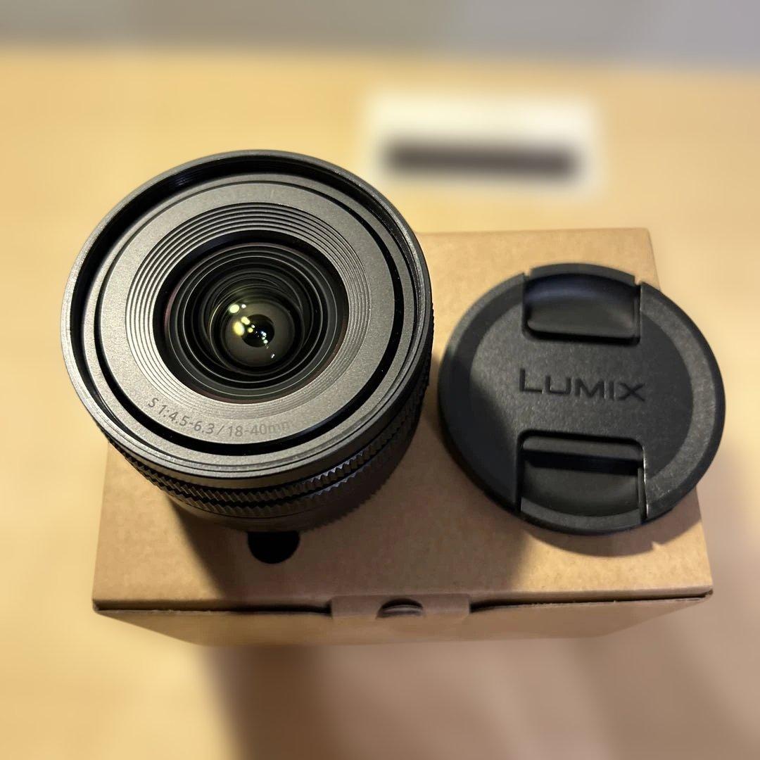 LUMIX H-RS018040 18-40mmレンズ　標準ズーム　Lマウント