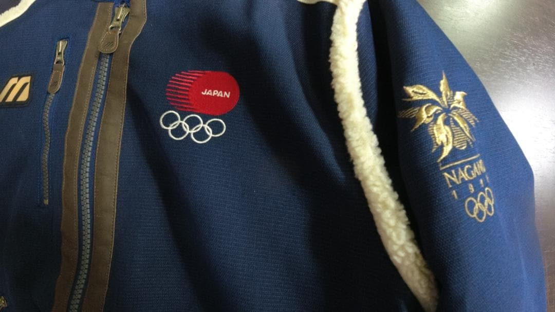 長野オリンピック公式ジャケット【親子用】OサイズとSサイズ